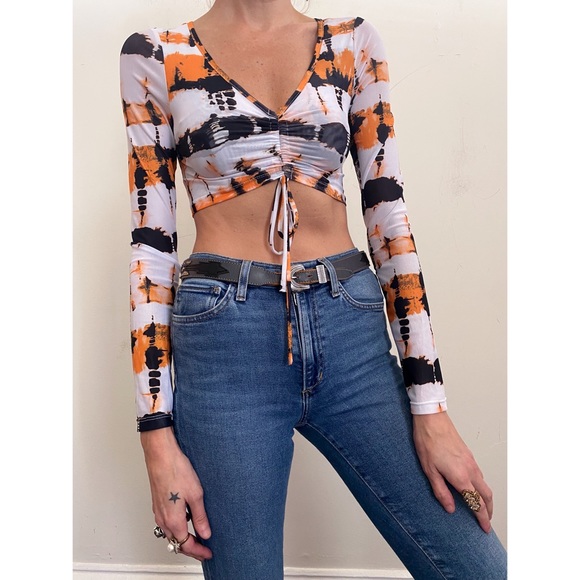 NWOT DYLN crop top small - Picture 2 of 8